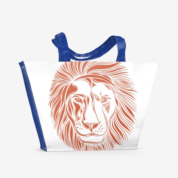 Пляжная сумка «Лев »