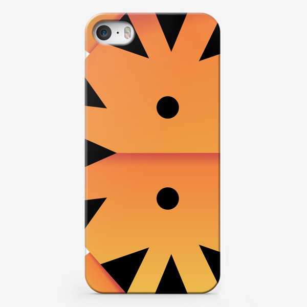 Чехол iPhone «Голова тигра из бумаги»