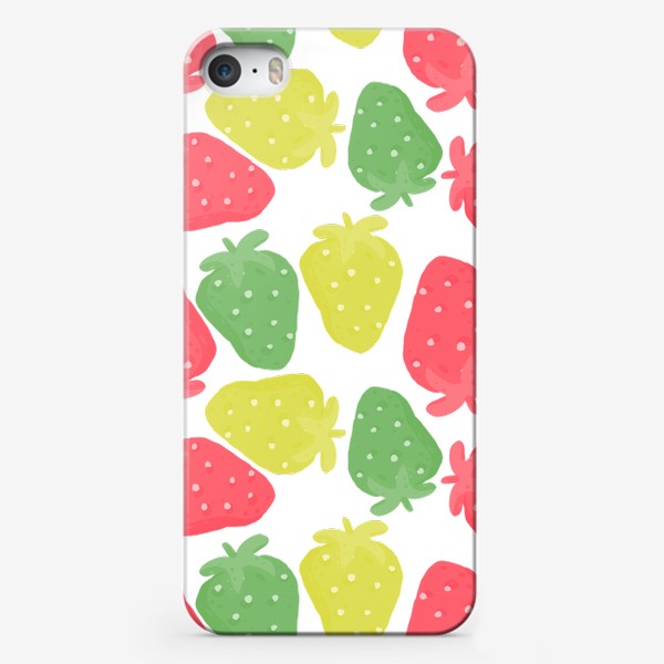 Чехол iPhone «Разноцветные ягоды»