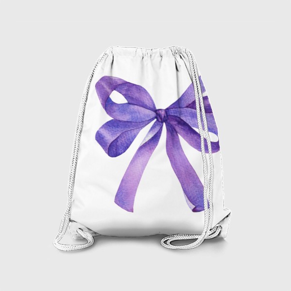 Рюкзак «Фиолетовый Бант Подарок»