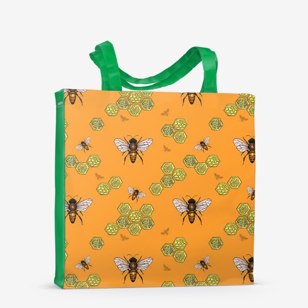 Сумка-шоппер «Пчелы и соты»