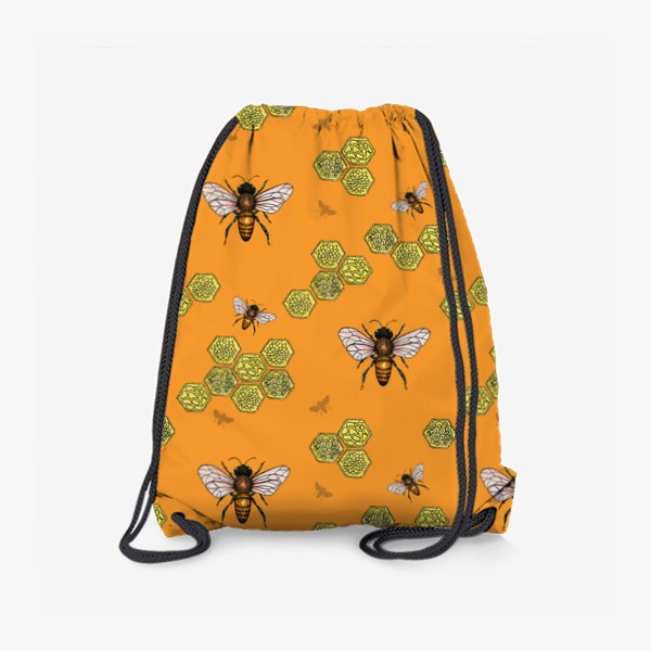 Рюкзак «Пчелы и соты»