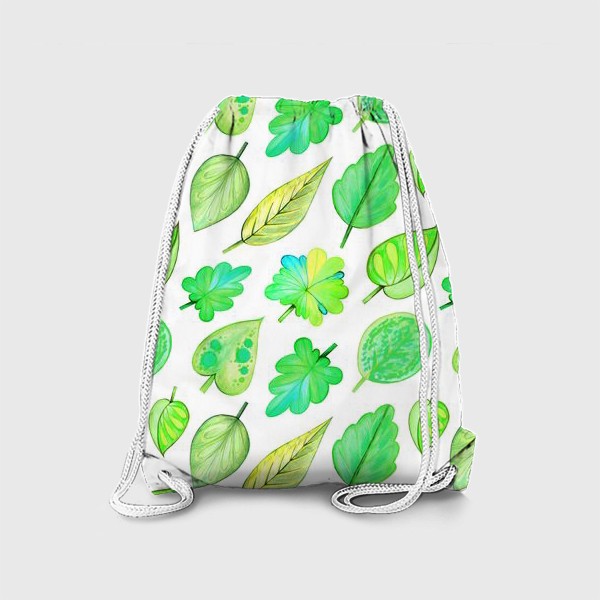 Рюкзак «Зелёные листья»