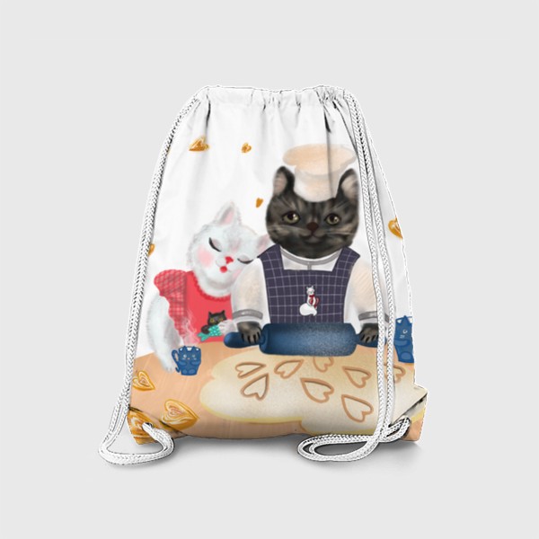 Рюкзак «Кот пекарь»