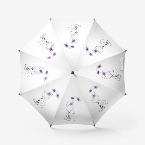Зонт «Цветочный всплеск »