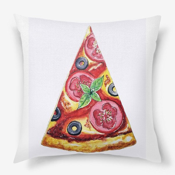 Подушка «Кусочек пиццы. »