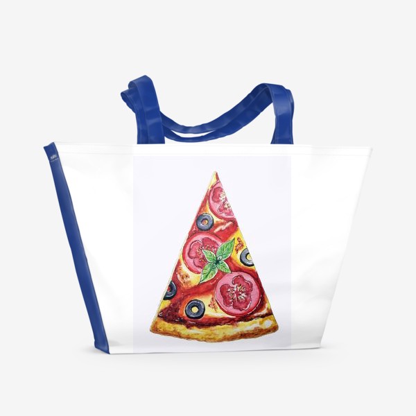 Пляжная сумка «Кусочек пиццы. »