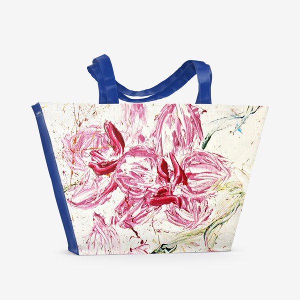 Пляжная сумка «Орхидеи »
