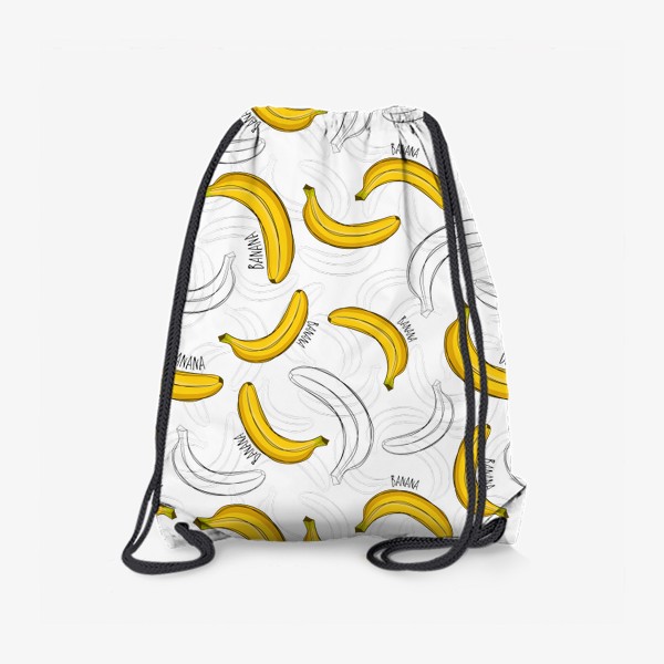 Рюкзак «Бананы с надписями banana»