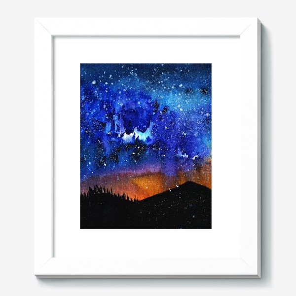 Картина «ночь в горах»