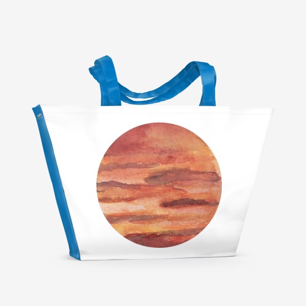 Пляжная сумка &laquo;Планета - Космос - Марс - Солнечная система - Вселенная&raquo;