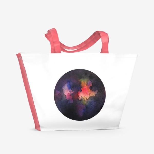 Пляжная сумка «Планета - Космос - Люблю нашу планету - Солнечная система - Вселенная»