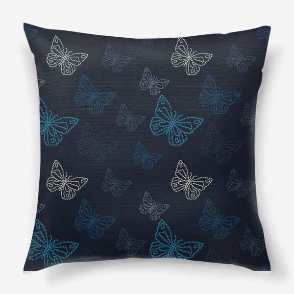 Подушка «Бабочки в ночи»
