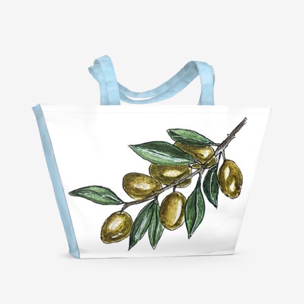 Пляжная сумка «Ветка оливы»