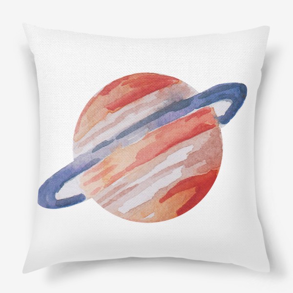 Подушка «Сатурн - Планеты - Космос - солнечная система - Вселенная»