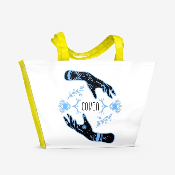 Пляжная сумка «Coven (blue)»