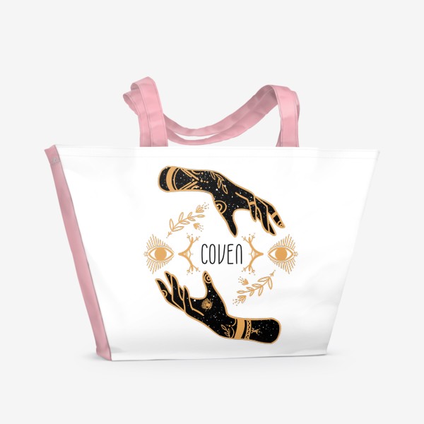 Пляжная сумка «Coven (gold)»