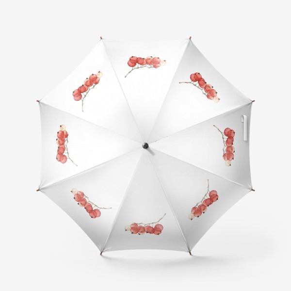 Зонт «Прозрачная красная смородина»