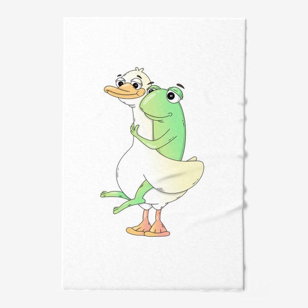Полотенце «Goose and Frog»