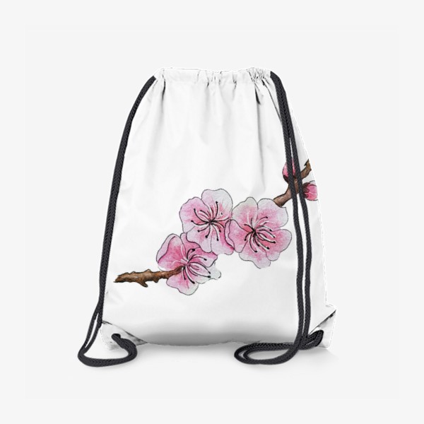 Рюкзак «Цветущая ветка сакуры»