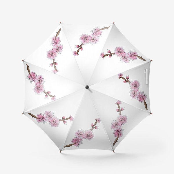 Зонт «Цветущая ветка сакуры»