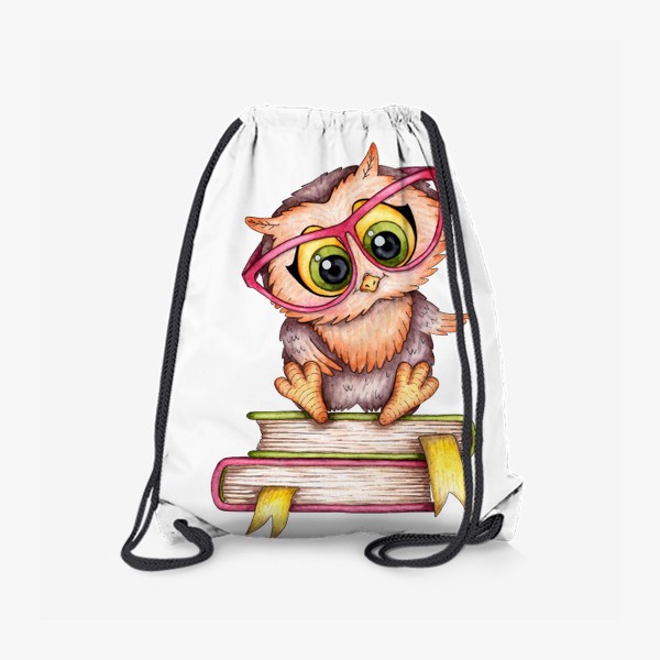 Рюкзак «Совенок сидит на книгах / Назад в школу»