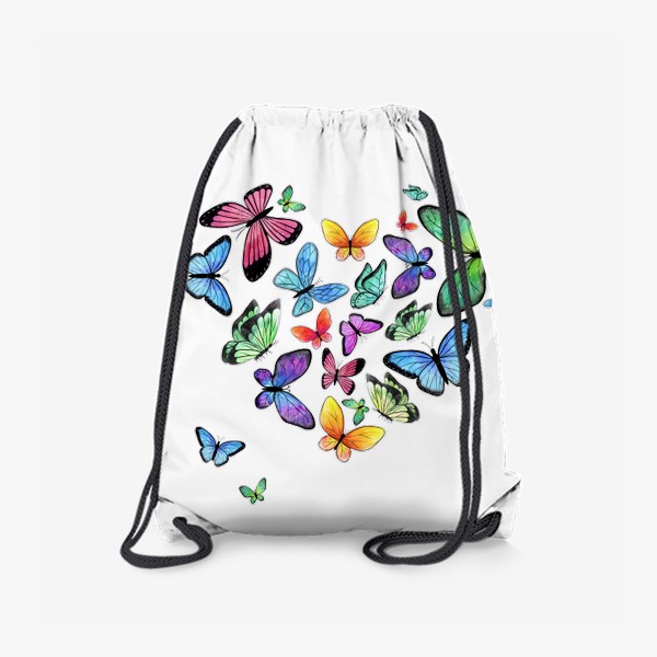 Рюкзак «Сердце из бабочек»