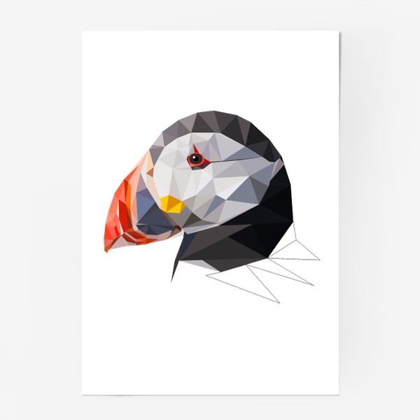 Постер «Паффин, Тупик, Северные птицы»