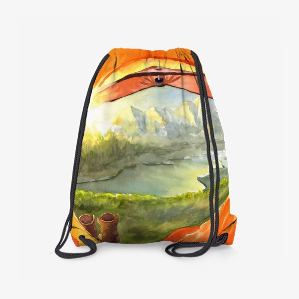 Рюкзак «Поход Природа Горы Палатка»