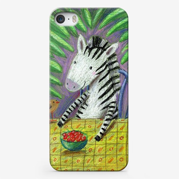 Чехол iPhone «Маленькая зебра»