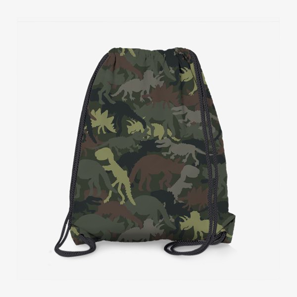 Рюкзак «Динозавры хаки»