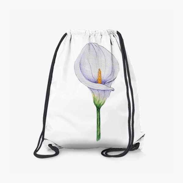 Рюкзак «Белый цветок калла.»