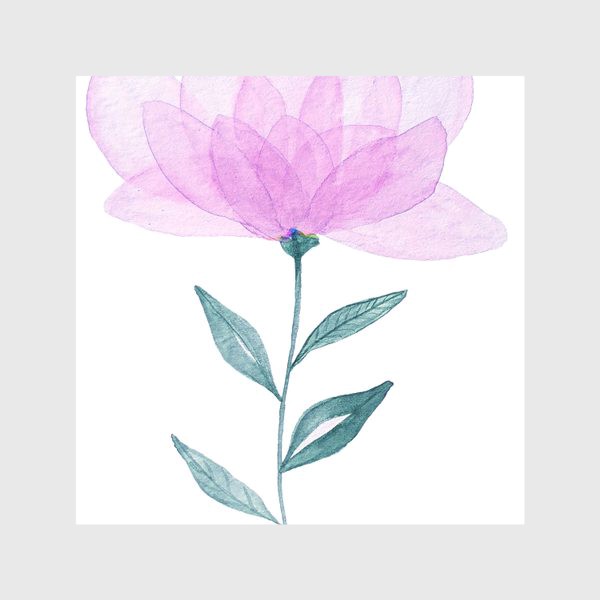 Скатерть «Прозрачный цветок »