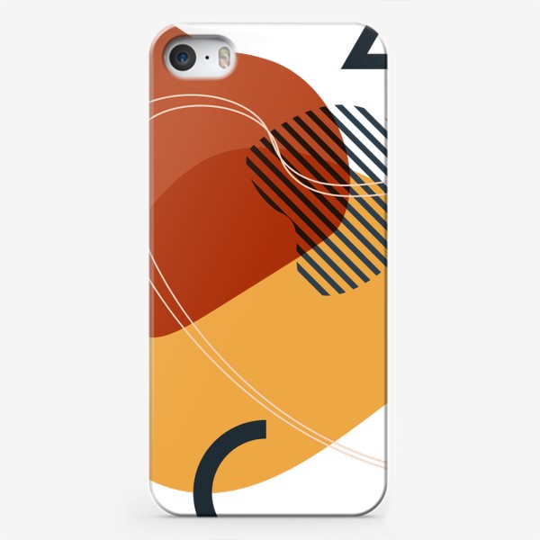Чехол iPhone «Абстракция геометрические фигуры»