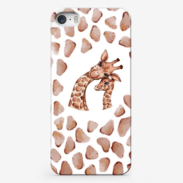 Чехол iPhone «Жирафы»