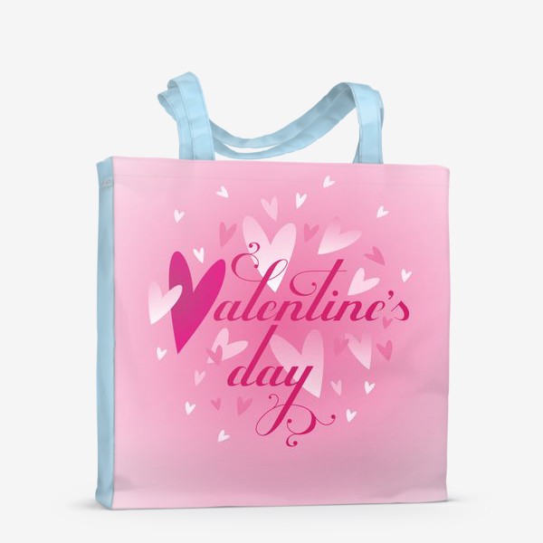Сумка-шоппер «Валентинов день!»
