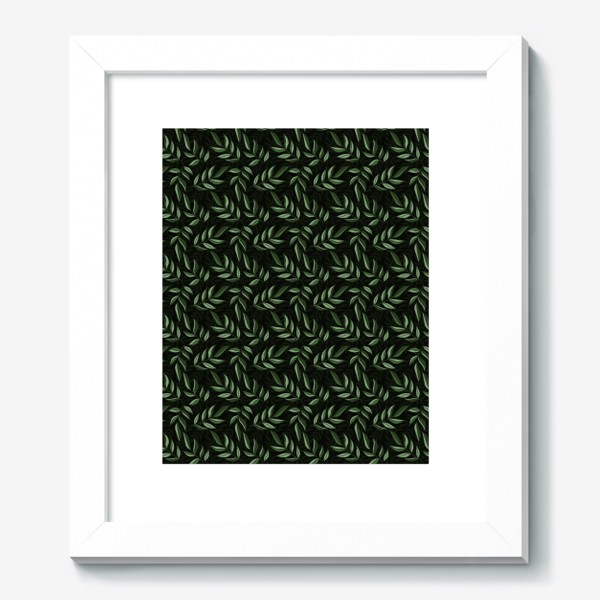 Картина «Зеленые листья»