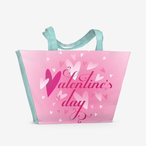 Пляжная сумка «Валентинов день!»