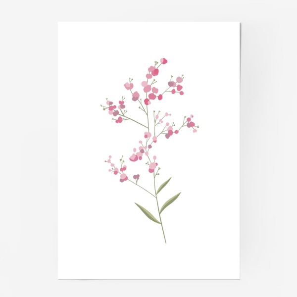 Постер «Нежный цветочек»