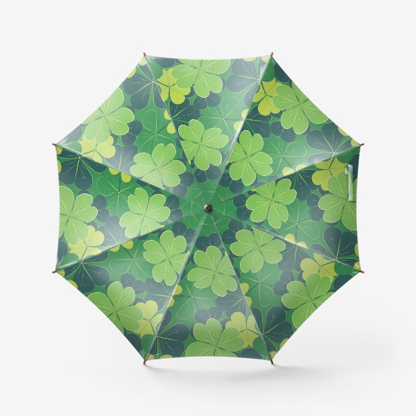 Зонт «Зеленый клевер»