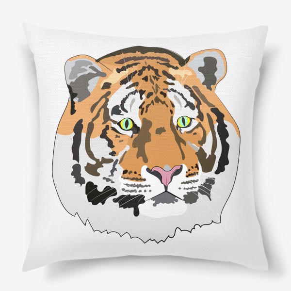 Подушка «Голова тигра»