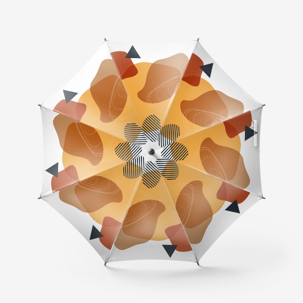 Зонт «Абстракция геометрические фигуры»
