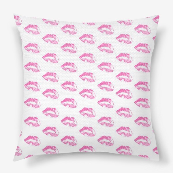 Подушка «Pink Lips»