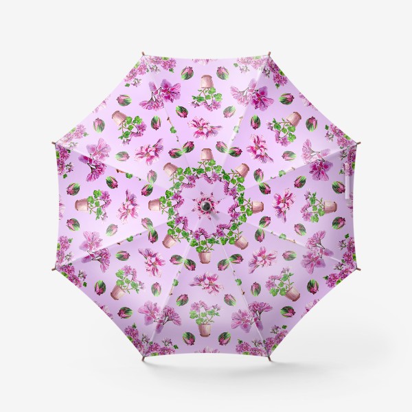 Зонт «Розовая Герань»