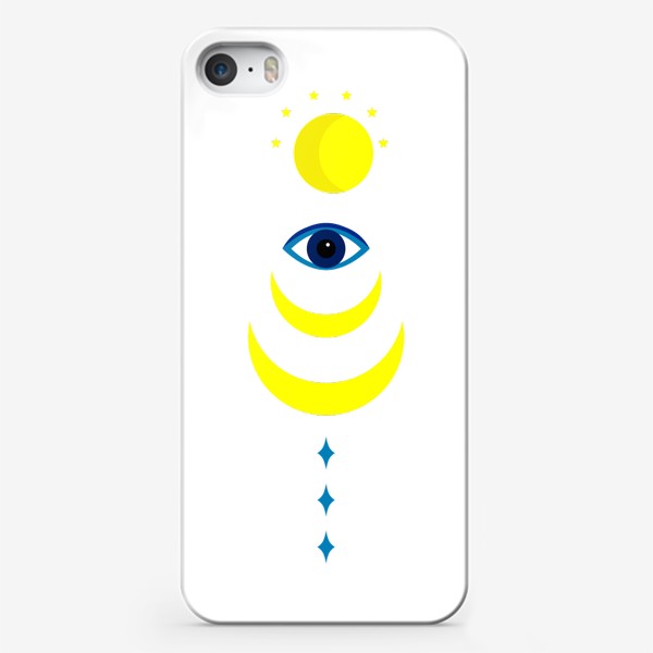 Чехол iPhone «Луна и звезды»