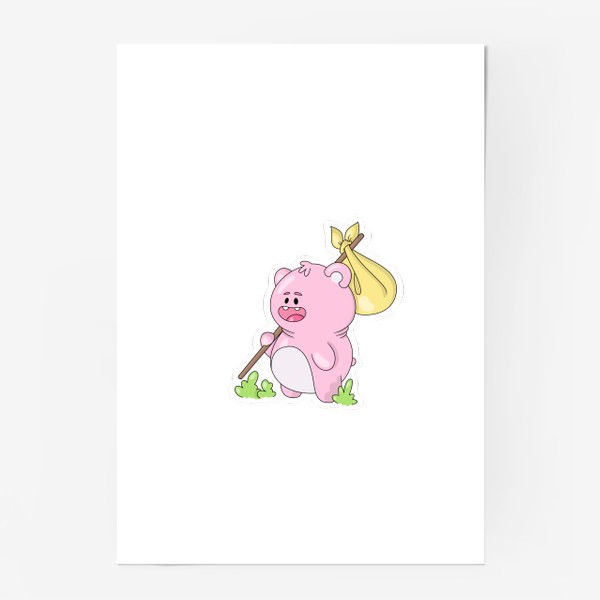 Постер «Little Pink Bear»