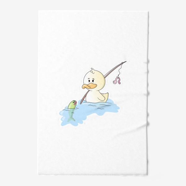 Полотенце «Little Duck Fishing»