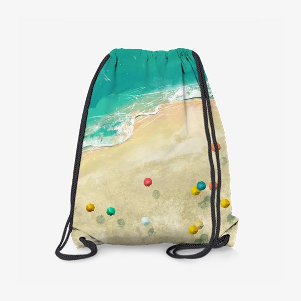 Рюкзак «Зонтики на море»