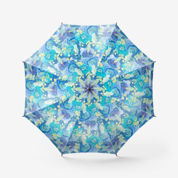 Зонт «небесно-голубые 01»