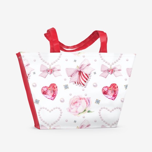 Пляжная сумка «День Святого Валентина 01»